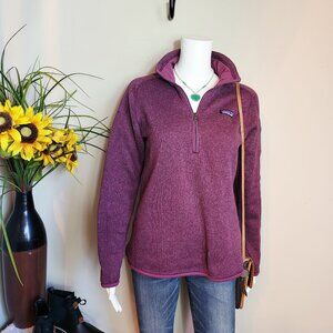 Patagonia soft high pile fleece pullover sweater